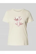 Koszulki i topy damskie - T-shirt o kroju regular fit z czystej bawełny - Tom Tailor - miniaturka - grafika 1
