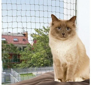 Trixie Siatka na okno zielona 2x1,5m [44291] 11754 - Pozostałe akcesoria dla kotów - miniaturka - grafika 4