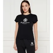 Koszulki i topy damskie - POLO RALPH LAUREN T-shirt Print Shop | Regular Fit - miniaturka - grafika 1