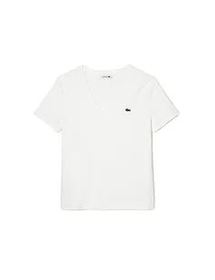Lacoste T-shirt damski, Blanc, 40 - Koszulki i topy damskie - miniaturka - grafika 1