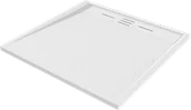 Brodziki prysznicowe - Mexen Amon brodzik kwadratowy SMC 80 x 80 cm, biały - 4F108080 - miniaturka - grafika 1