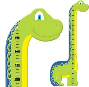 Miarka wzrostu dla dzieci Dino zielony / ePokoik - Wyposażenie pokoiku dziecięcego - miniaturka - grafika 1