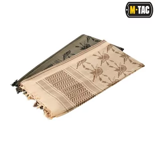 M-Tac - Chusta Shemagh Spartan - Foliage Green / Czarny - 40904007 - Czapki i chusty sportowe męskie - miniaturka - grafika 4