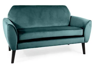 Sofa Mena Velvet Wenge / Bluvel 78 Zielony - Sofy i kanapy - miniaturka - grafika 1