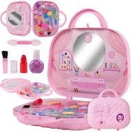 Zabawy w naśladowanie dorosłych - Zestaw Kosmetyków W Torebce Do Malowania Makijażu Dream Fashion - miniaturka - grafika 1