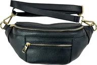 Nerki - Anpa Saszetka/nerka damska Anpa czarna - miniaturka - grafika 1