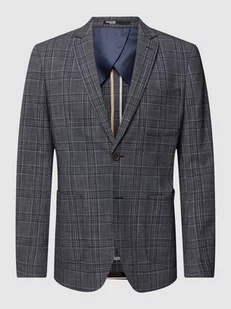 Marynarka na 2 guziki o kroju slim fit w szkocką kratę - Marynarki męskie - miniaturka - grafika 1