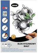 Szkolne artykuły papiernicze - BENIAMIN Blok rysunkowy A3/20K biały Premium - Beniamin - miniaturka - grafika 1