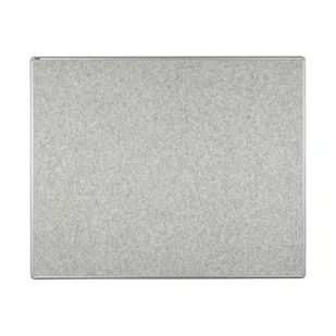 ekoTAB Tablica tekstylna ekoTAB w aluminiowej ramie, 150x120 cm, szara 535120 - Tablice i flipcharty - miniaturka - grafika 1