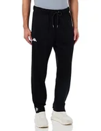 Spodenki męskie - Kappa STYLECODE: 710308 męskie spodnie dresowe, krój regularny, Caviar, L - miniaturka - grafika 1