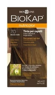 Farby do włosów i szampony koloryzujące - Biokap Lab Pharma Nutricolor farba do włosów 7.0 Średni Blond 140 ml 7043101 - miniaturka - grafika 1