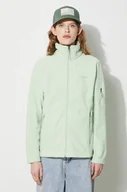 Bluzy damskie - Columbia bluza sportowa Fast Trek II damska kolor zielony gładka - miniaturka - grafika 1