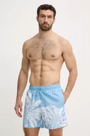 Stroje kąpielowe - Tommy Hilfiger szorty kąpielowe kolor niebieski - miniaturka - grafika 1