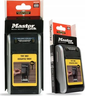 MasterLock Kasetka na klucze z zamkiem szyfrowym do stałego montażu na cianie - Sejfy i kasy pancerne - miniaturka - grafika 1