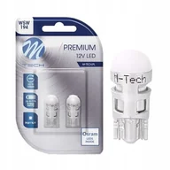 Żarówki samochodowe - Żarówka W5W T10 Led Osram M-tech 1xSMD3030 Biała - miniaturka - grafika 1