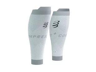COMPRESSPORT Opaski kompresyjne na łydki R2V3 OXYGEN white - Pozostały sprzęt i akcesoria do ćwiczeń - miniaturka - grafika 1