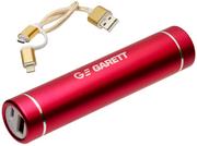 Powerbanki - Garett Power 2 2600mAh Różowy - miniaturka - grafika 1