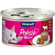 Mokra karma dla kotów - VITAKRAFT Poésie Mousse Wołowina - mokra karma dla kota - 85g - miniaturka - grafika 1