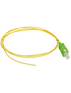 Kable miedziane - A-LAN FO Pigtail SM 1J 9/125 wtyk SC/APC dł 2 m FOI-SCA-9SM-2 FOI-SCA-9SM-2 - miniaturka - grafika 1