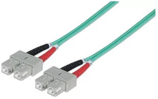 Intellinet Network Solutions Patchcord światłowodowy SC/SC 50/125 m OM3 1m 751025 - Patchcordy - miniaturka - grafika 2