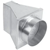 Akcesoria kominkowe - Przejście Kanał-Rura Fi 100 - miniaturka - grafika 1