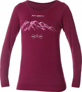 Brubeck LS14150A Koszulka damska z dugim rkawem OUTDOOR WOOL PRO liwkowy M - GRY 3 - Koszulki i topy damskie - miniaturka - grafika 1