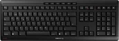 Klawiatury - CHERRY STREAM KEYBOARD WIRELESS klawiatura Uniwersalne RF Wireless QWERTY Portugalski Czarny JK-8550PO-2 - miniaturka - grafika 1