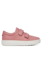 Buty dla dziewczynek - ECCO Sneakersy 71381201363 Różowy - miniaturka - grafika 1
