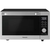 AGD OUTLET - Panasonic NN-C69KSMEPG wielofunkcyjna kuchenka mikrofalowa (30l, 1000W, 5 poziomów mocy, 30 programów, grill kwarcowy 1000W), srebrna - miniaturka - grafika 1