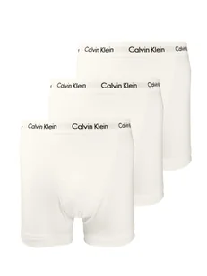 Calvin Klein 3-częściowe bokserki męskie bawełna biały M - Majtki męskie - miniaturka - grafika 1