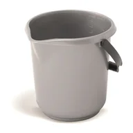 Miotły, szufle, mopy - Szare wiadro Addis Clean, 10 l - miniaturka - grafika 1