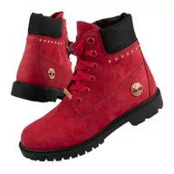 Buty trekkingowe damskie - Buty trekkingowe Timberland W TB0A2MBU (kolor Czerwony, rozmiar 39) - miniaturka - grafika 1