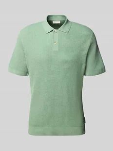 Koszulka polo o kroju relaxed fit z mieszanki bawełny - Koszulki męskie - miniaturka - grafika 1