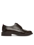 Półbuty męskie - HUGO Półbuty Lysander 50548655 Brązowy - miniaturka - grafika 1