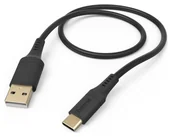 Kable USB - Hama Flexible, USB-A - USB-C, 1,5m czarny - miniaturka - grafika 1