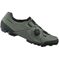 Buty rowerowe - Buty rowerowe SHIMANO SH-XC300 Oliwkowy (rozmiar 47) - miniaturka - grafika 1