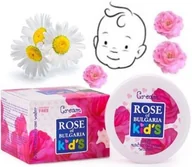 Balsamy i oliwki dla dzieci - Łagodny Krem dla DZIECI z Wodą Różaną i Rumiankiem 75ml Rose of Bulgaria - miniaturka - grafika 1
