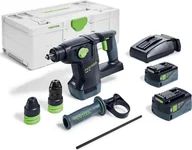 Klucze udarowe - Młotowiertarka Festool KHC 18 5.0 EBI Plus 577448 18 V - miniaturka - grafika 1