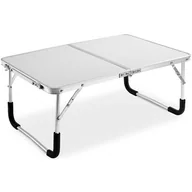 Meble turystyczne - Stolik turystyczny MARCO biały składany w walizkę - miniaturka - grafika 1