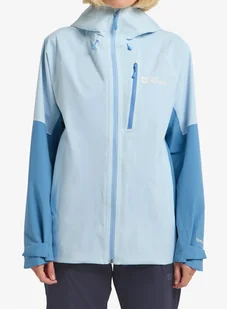 Kurtka z membraną damska Jack Wolfskin Eagle Peak 2L Jacket - ice blue - Kurtki narciarskie - miniaturka - grafika 1