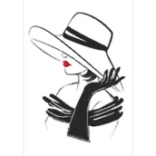 Pasmanteria - Haft krzyżykowy - Zestaw do haftu - Urocza dziewczyna - miniaturka - grafika 1