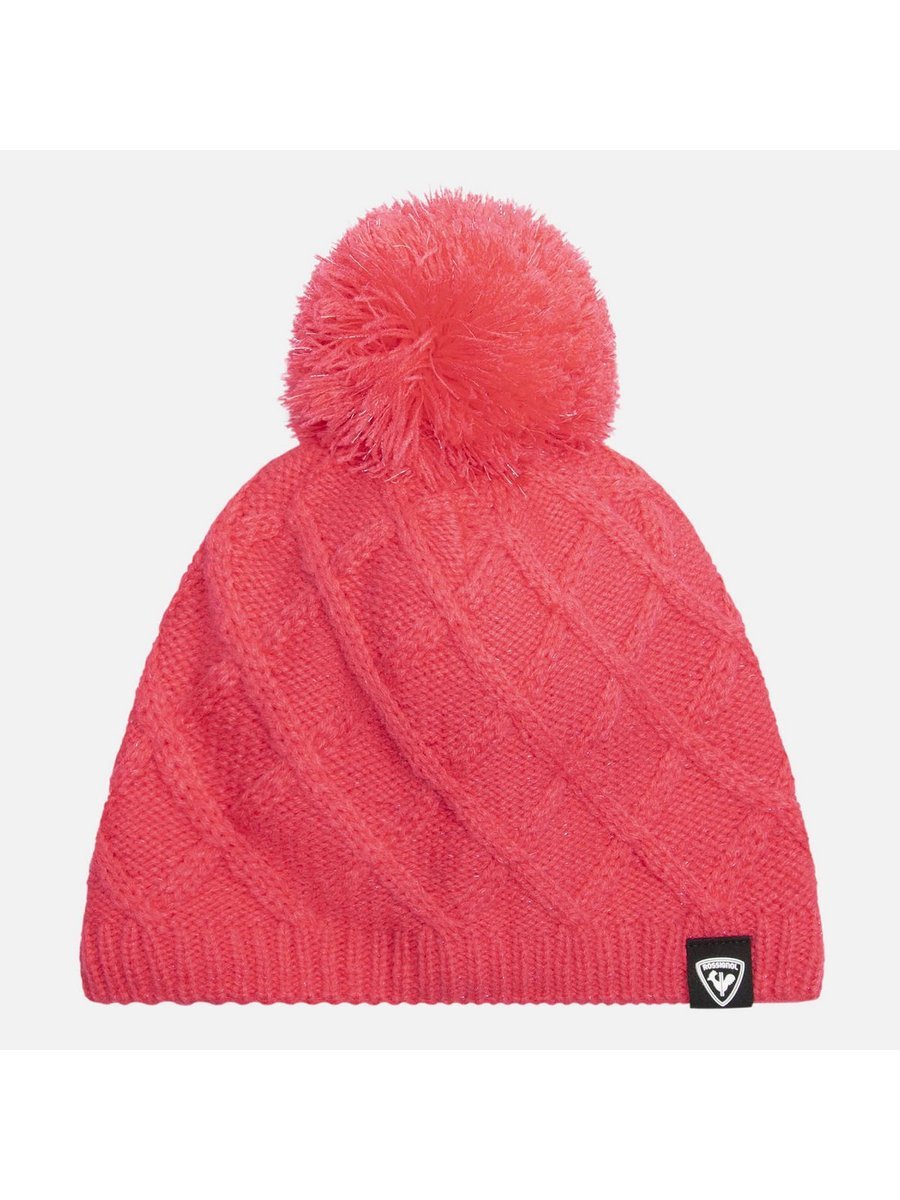 Czapka dziewczęca zimowa Rossignol Jr Luna różowy TU