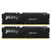 Pamięci RAM - Kingston DDR5 Fury Beast Black 16GB 2 8GB 5600 CL40 - miniaturka - grafika 1