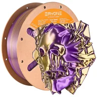 Filamenty i akcesoria do drukarek 3D - ERYONE High Speed Silk Dual-color PLA Filament - Gold - miniaturka - grafika 1