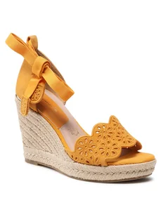 Tamaris Espadryle 1-28393-26 Pomarańczowy - Espadryle damskie - miniaturka - grafika 1