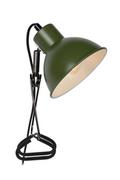 Lampy stojące - Lucide MOYS z zaciskiem mocującym Zielona E27 Lampka stołowa 45987/01/33 45987/01/33 - miniaturka - grafika 1