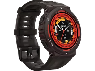 Amazfit Active Edge Lava Black 47mm Czarny - Smartwatch - miniaturka - grafika 1