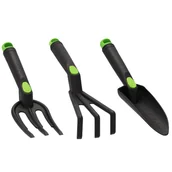 Pozostałe narzędzia ogrodowe - Zestaw plastikowych narzędzi ogrodowych grabki, pazurki, łopatka Uniwersalny - miniaturka - grafika 1