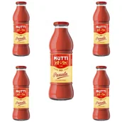Koncentraty warzywne, przeciery - Passata pomidorowa Mutti 5 x 700g - miniaturka - grafika 1