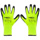 Rękawice robocze - Rękawice robocze ocieplane nylon powlekany lateksem 9 - miniaturka - grafika 1